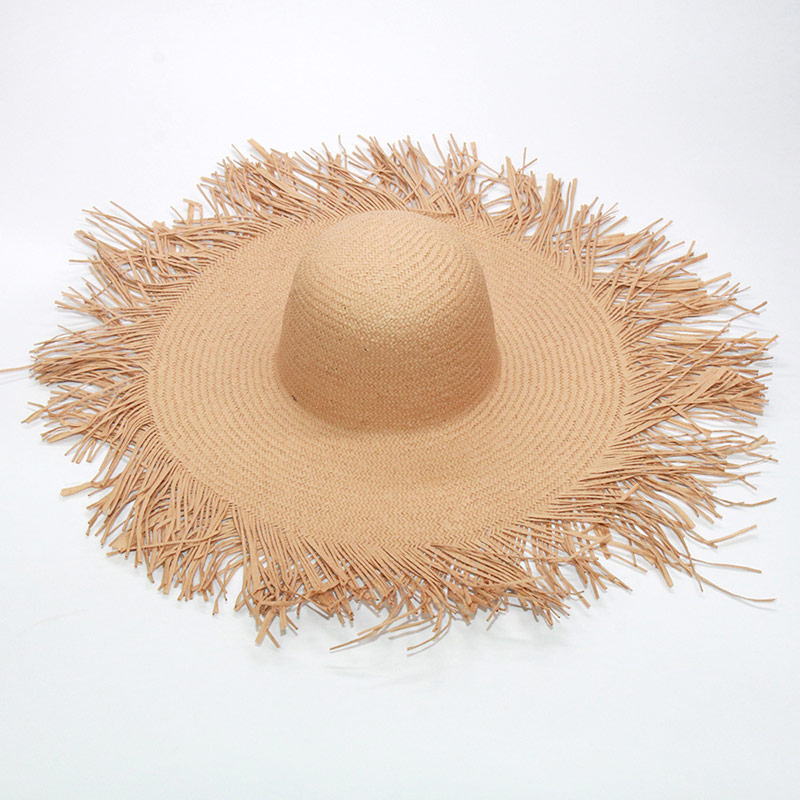 Island Women Holiday Luksuslik Prantsuse Floppy Hat